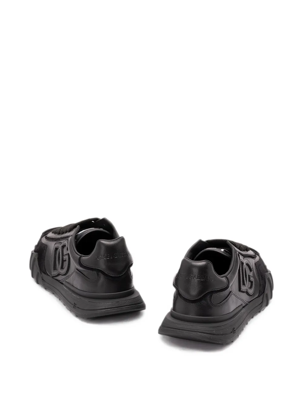 Dolce & Gabbana DG Athletic logo low-top sneakers Zwart