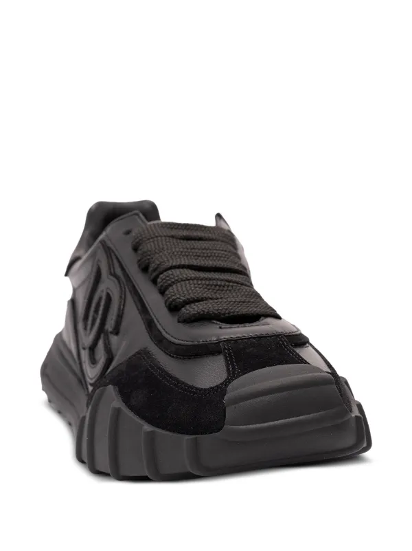 Dolce & Gabbana DG Athletic Logo low-top Sneakers | Black | FARFETCH