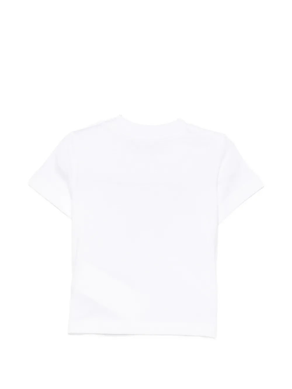 Moschino Kids T-shirt met logoprint Wit