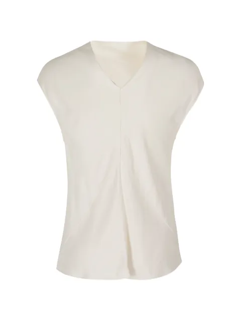 Alberta Ferretti draped V-neck top