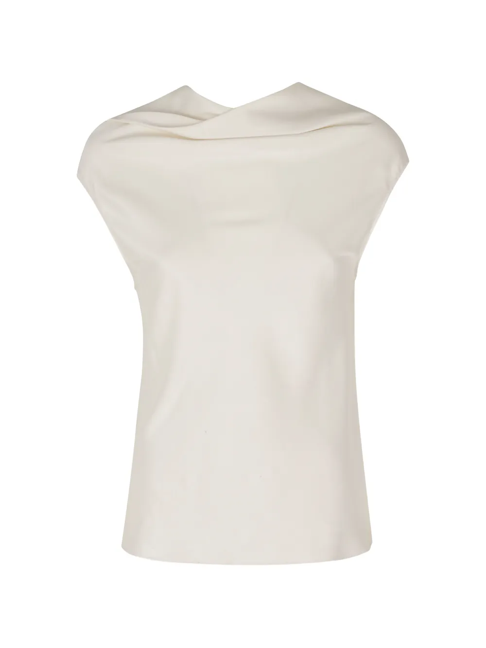 Alberta Ferretti Top met V-hals Beige