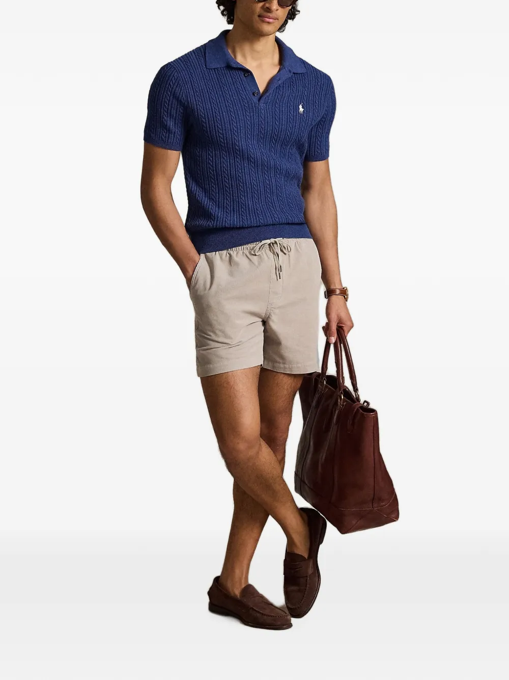 Polo Ralph Lauren Shorts met trekkoord Beige