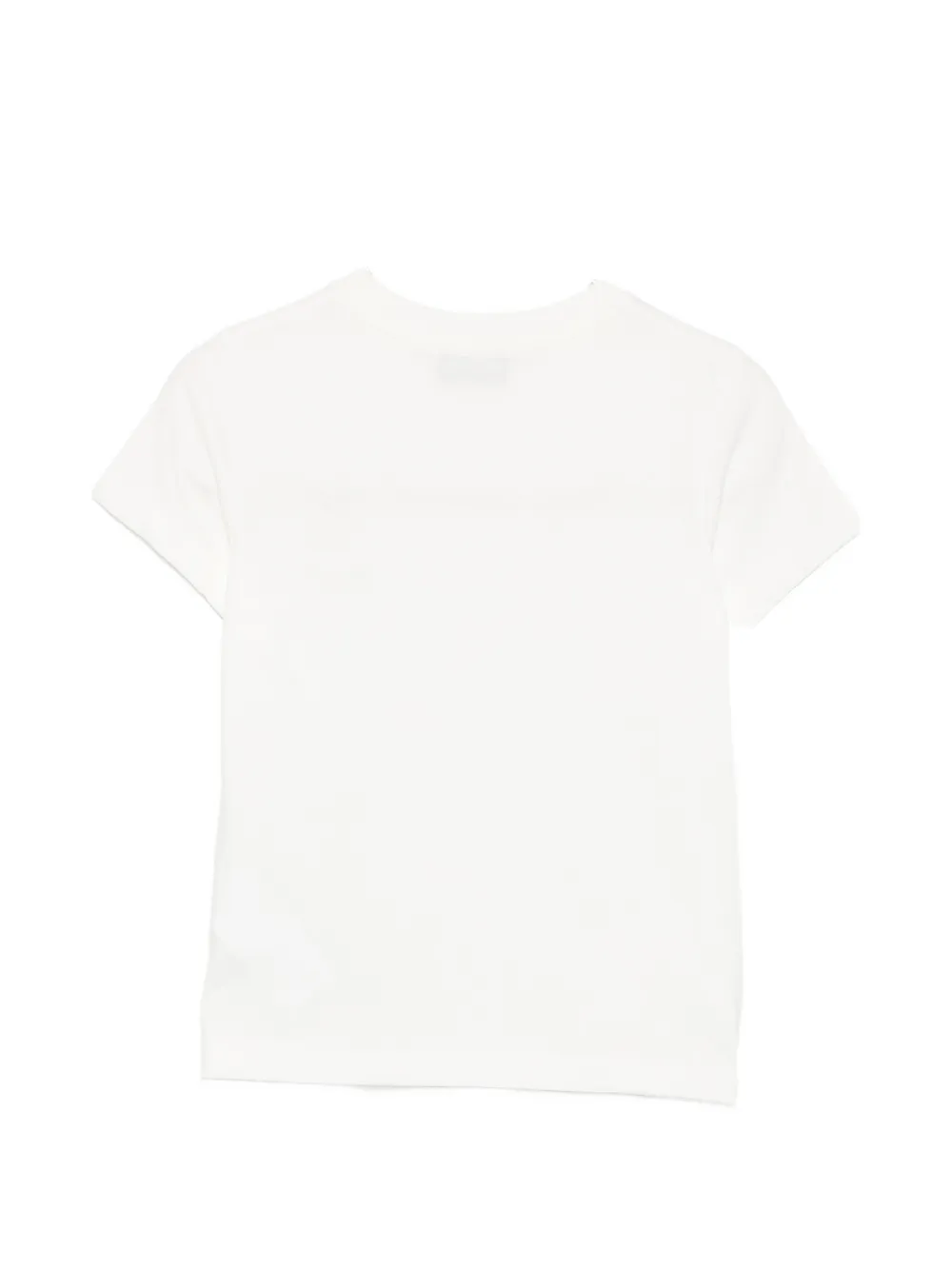 Moschino Kids T-shirt met teddybeerprint Wit