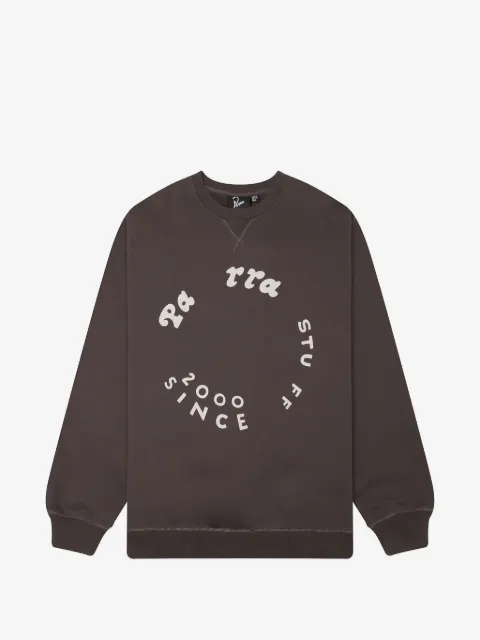 BY PARRA sudadera Gasoline con logo estampado