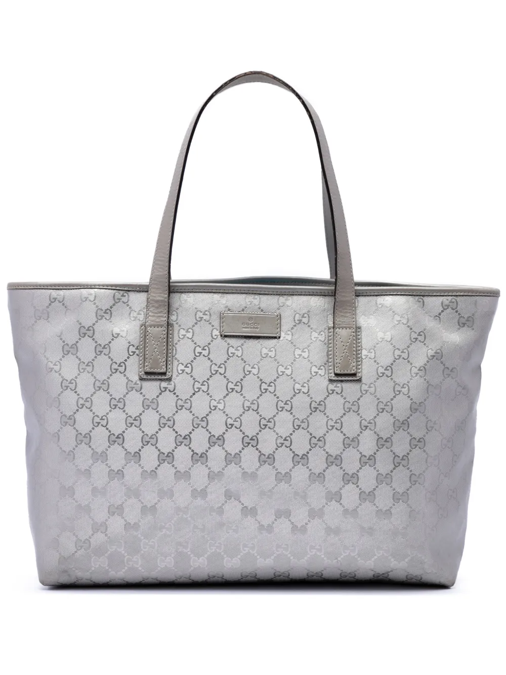 Gucci Pre-Owned Borsa tote GG Imprime media 2016-2026 - Argento