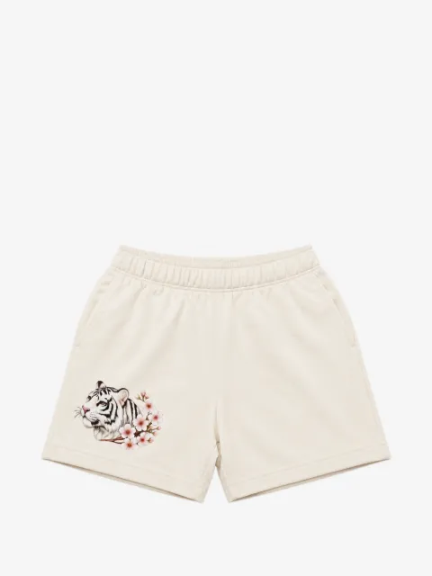 Melt Shorts mit Tiger-Print