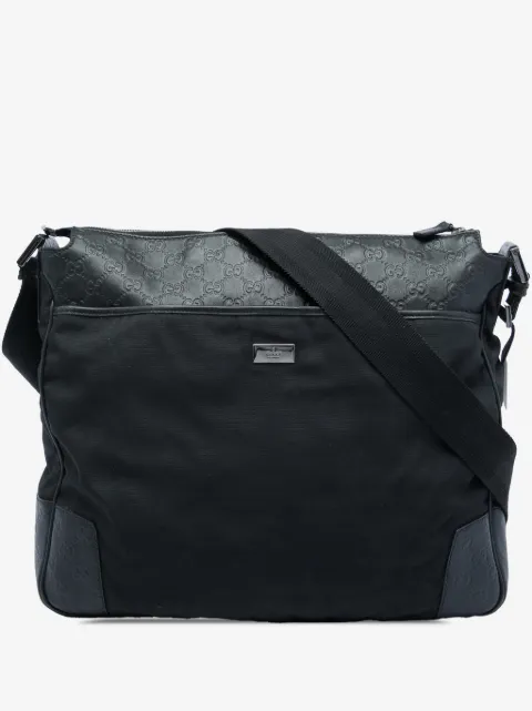 Gucci Pre-Owned 2000-2015 Guccissima Trimmed Canvas crossbody bag