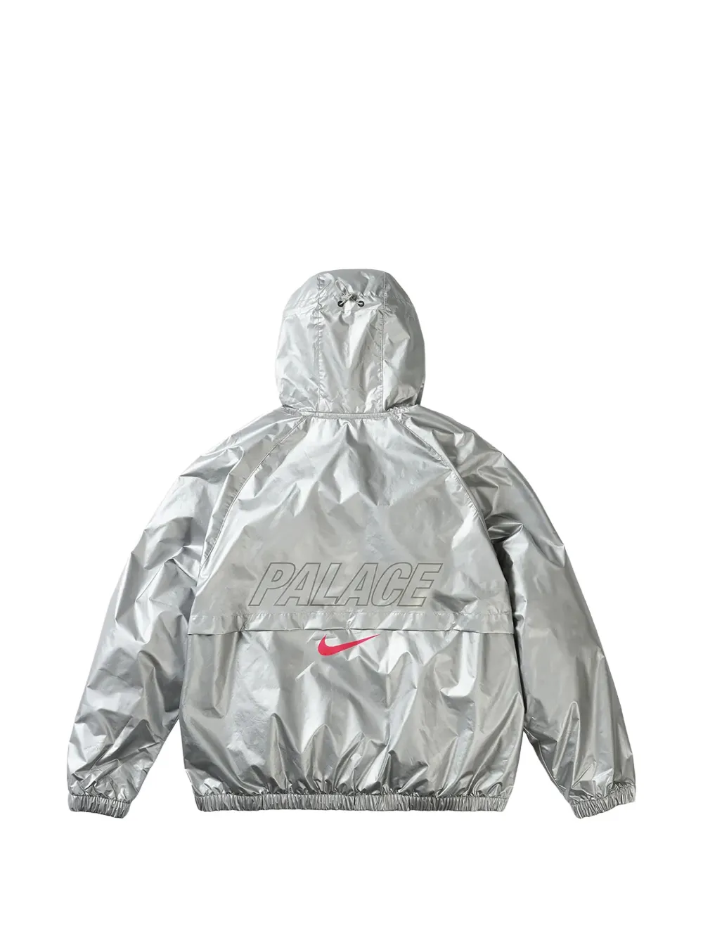 Nike x Palace England Anthem jack met capuchon Grijs