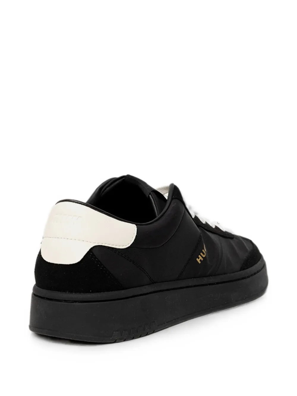 HUGO Neston logo-print panelled sneakers Zwart