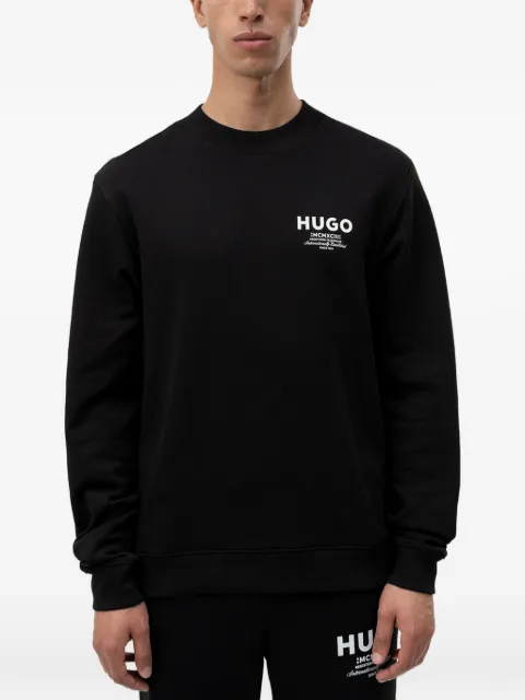 HUGO sudadera con logo estampado