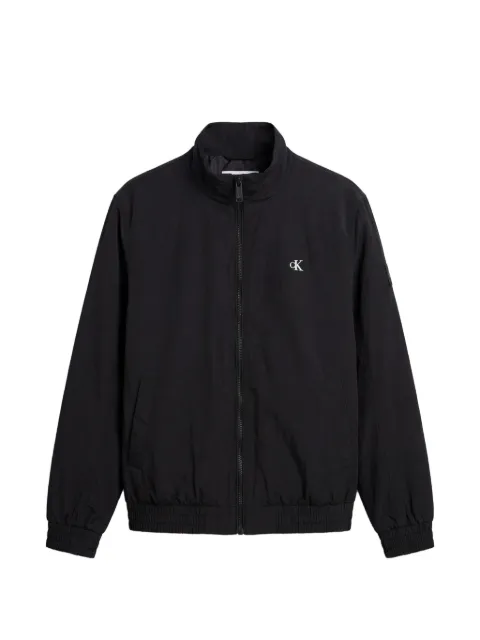 Calvin Klein logo-embroidered jacket