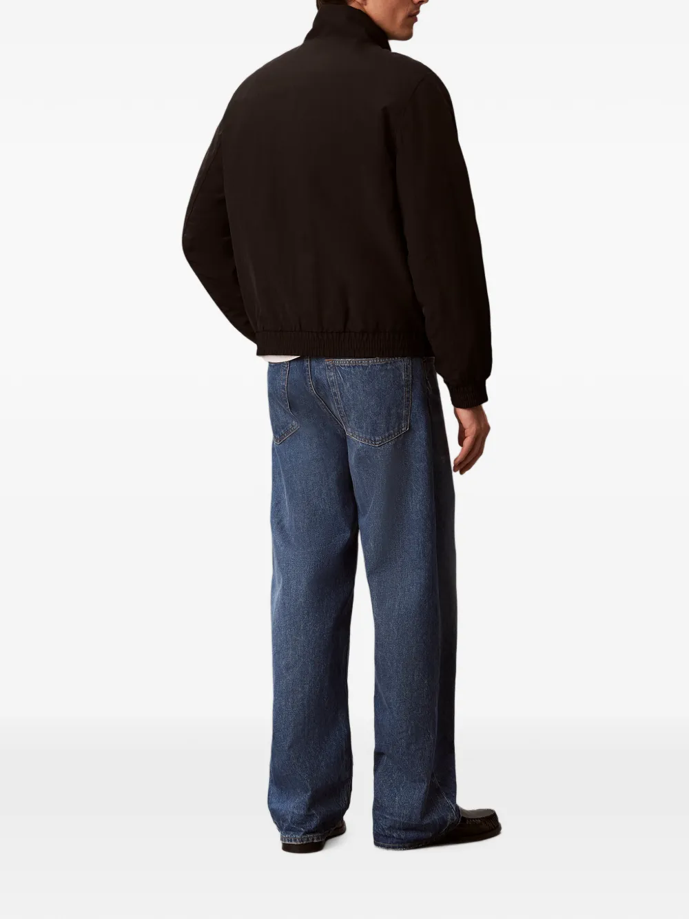 Calvin Klein Jack met geborduurd logo Zwart