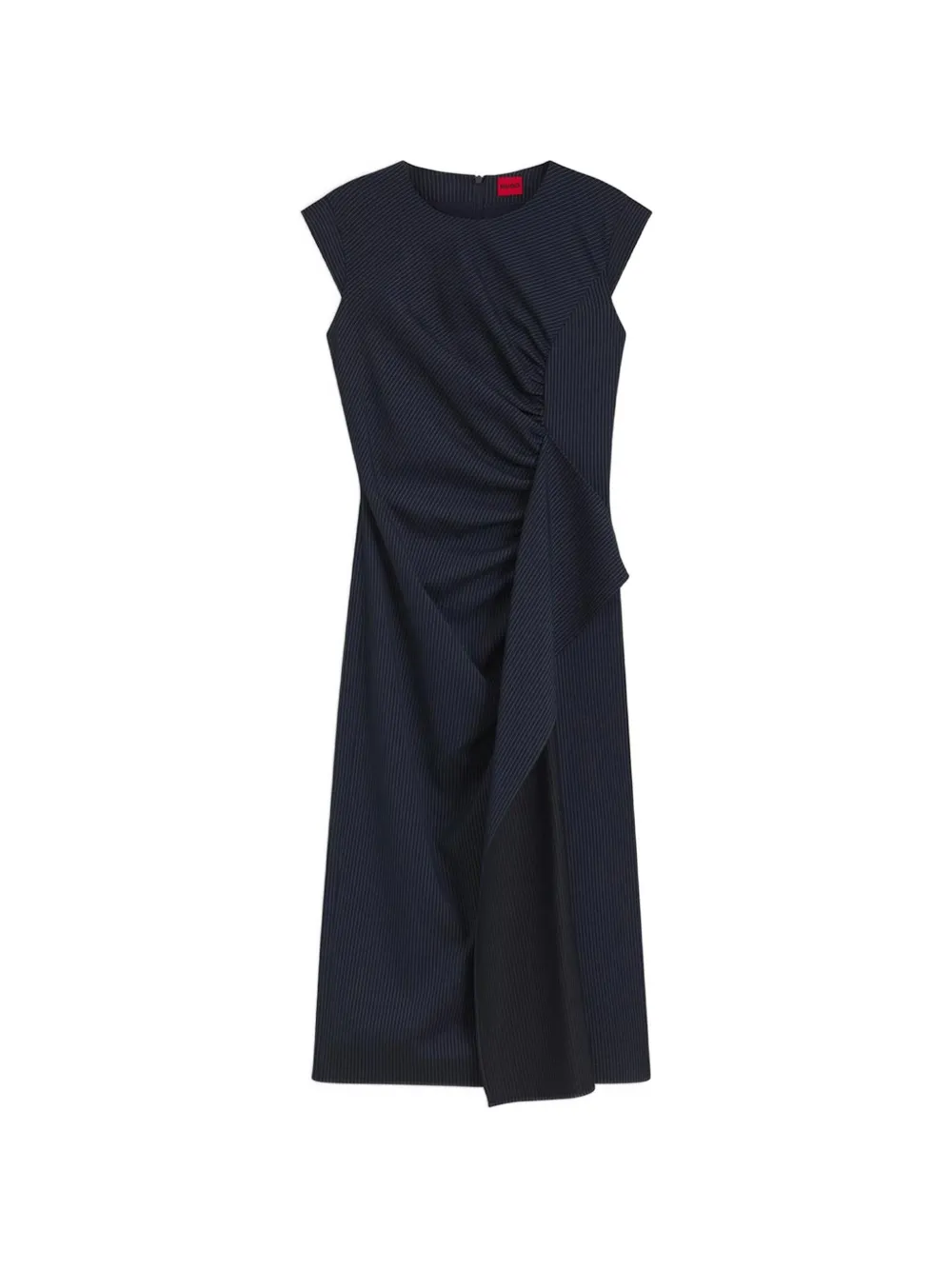 HUGO Midikleid mit Muster - Blau