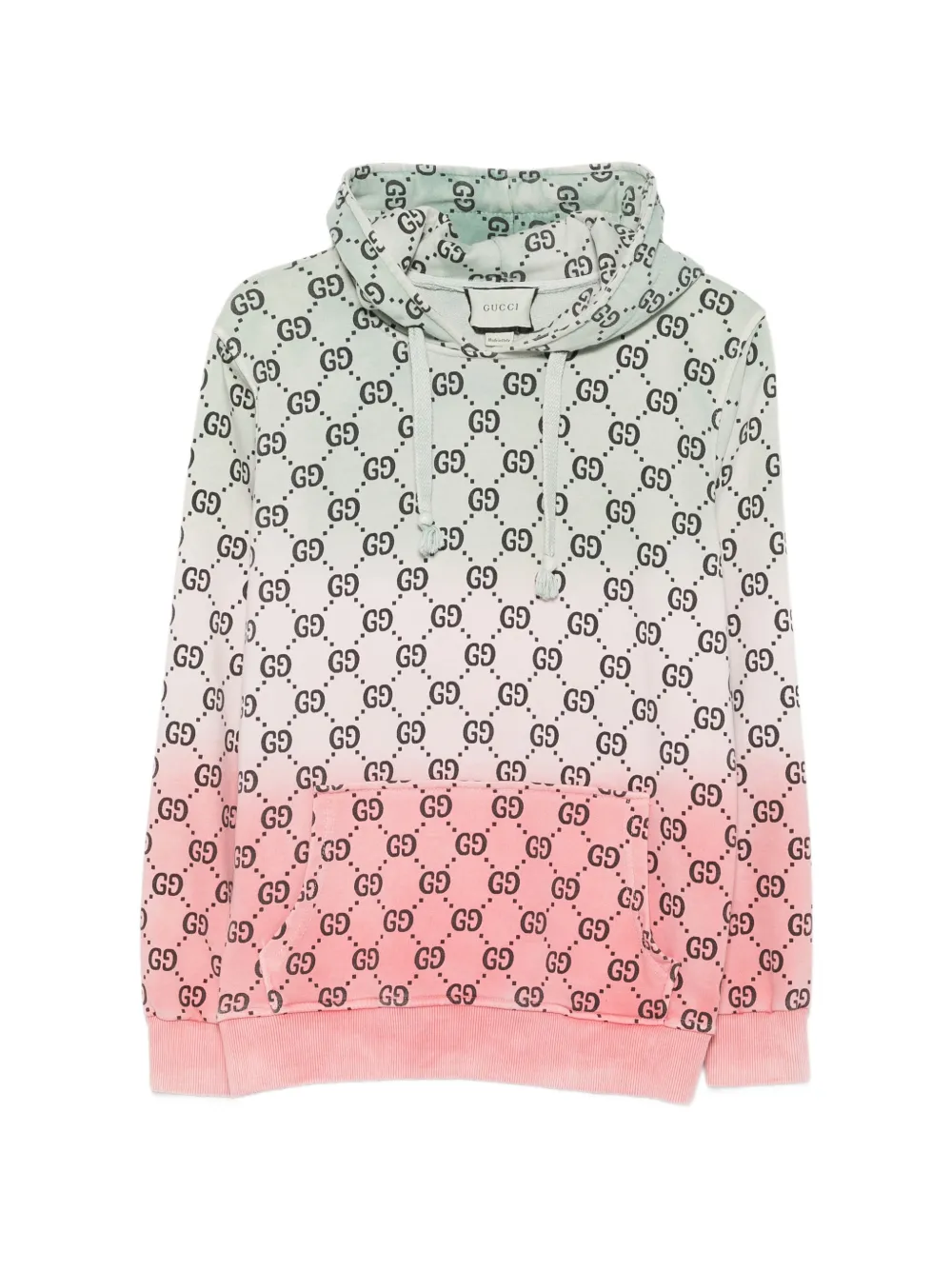 Gucci Pre-Owned 2020s GG Supreme Hoodie - Nude