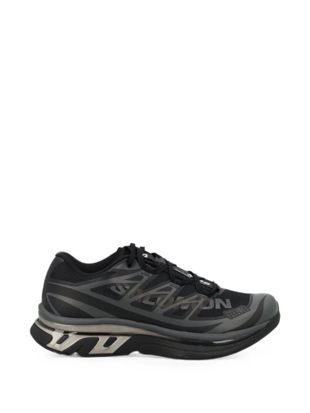 MM6 Maison Margiela X Salomon XT logo-print panelled sneakers Zwart