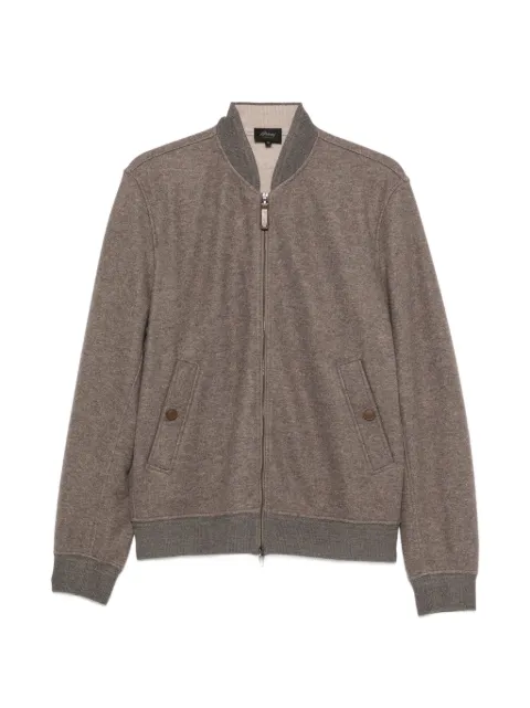 Brioni zip-up bomber jacket
