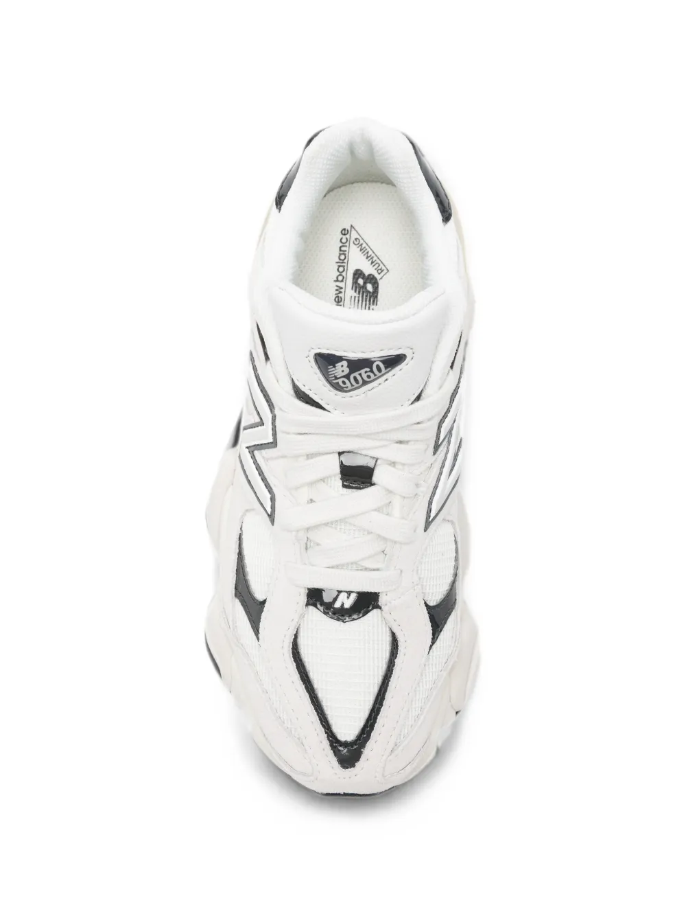 New Balance 9060 panelled sneakers Wit