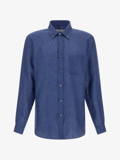 Riviera button-down linen shirt
