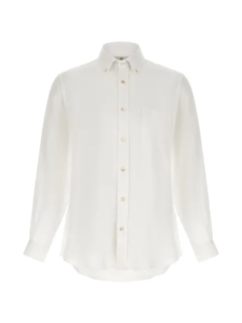 Riviera button-down linen shirt