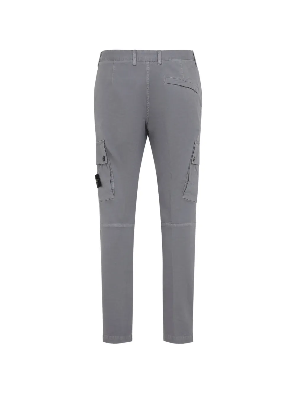 Stone Island Cargo broek met logopatch Grijs