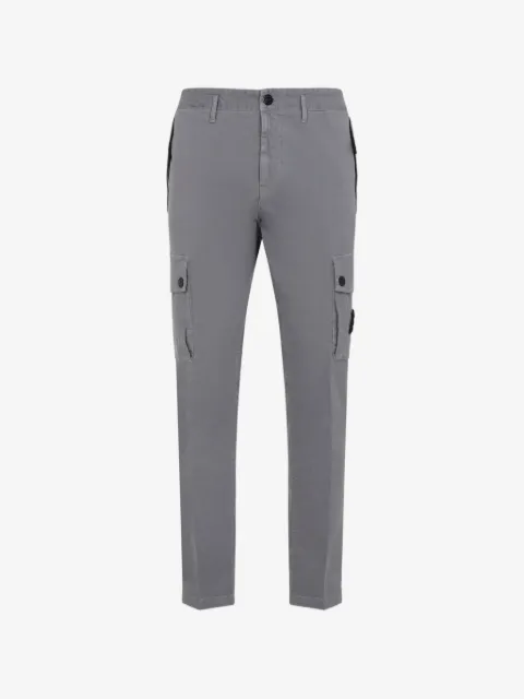Stone Island logo-patch cargo pants