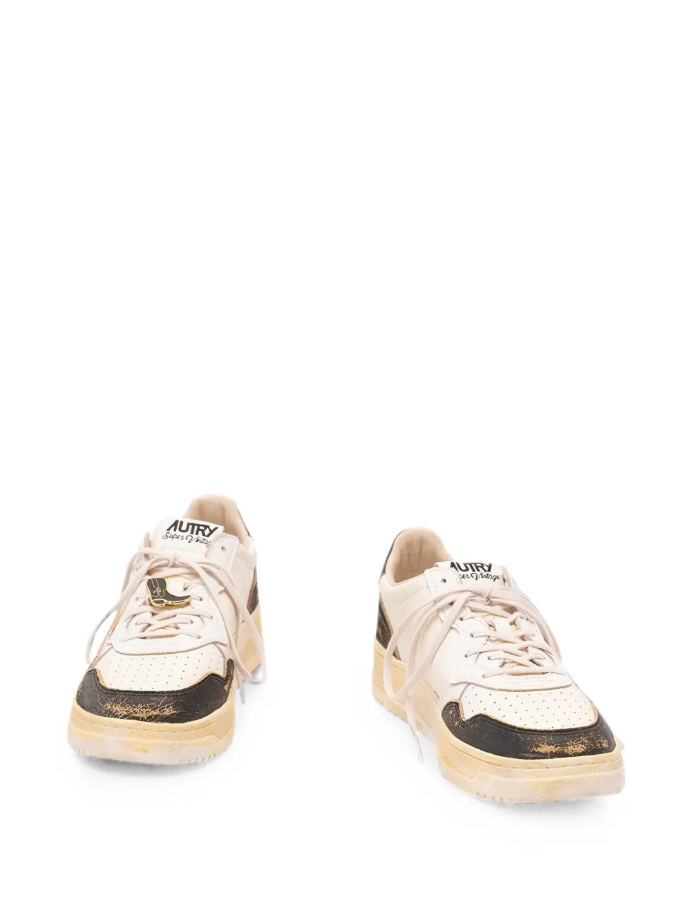 Autry Super Vintage panelled sneakers Beige