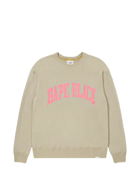 BAPE BLACK *A BATHING APE® logo-print sweater