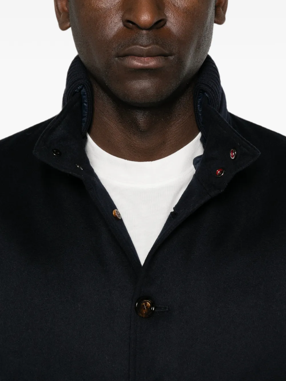 Kired Kasjmier jas Blauw