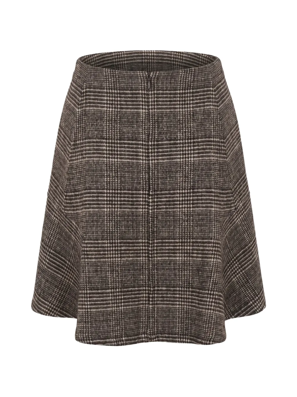 Ermanno Scervino Geruite mini-rok Bruin