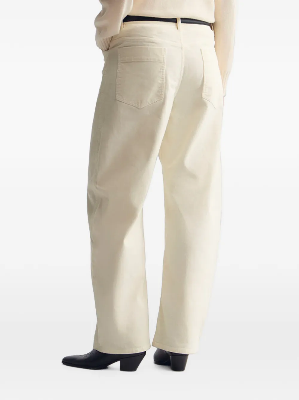 Nili Lotan Broek met wijde pijpen Beige