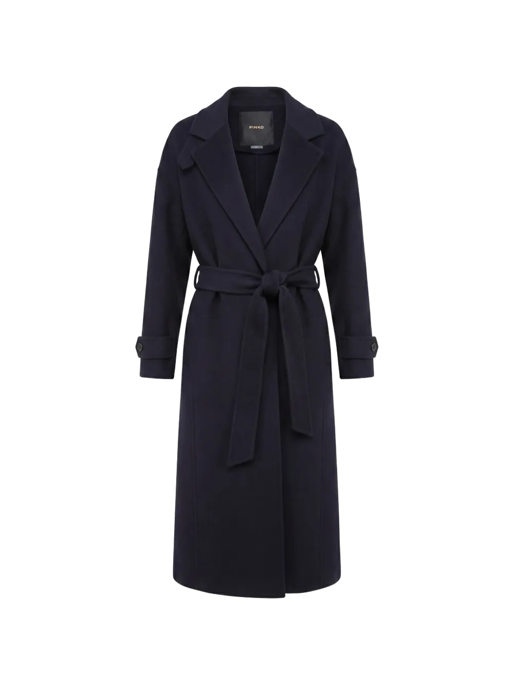 PINKO Casella belted coat - Blau