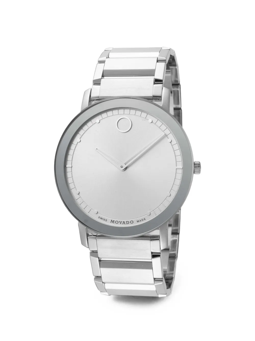 Movado Sapphire 40mm watch - Argento