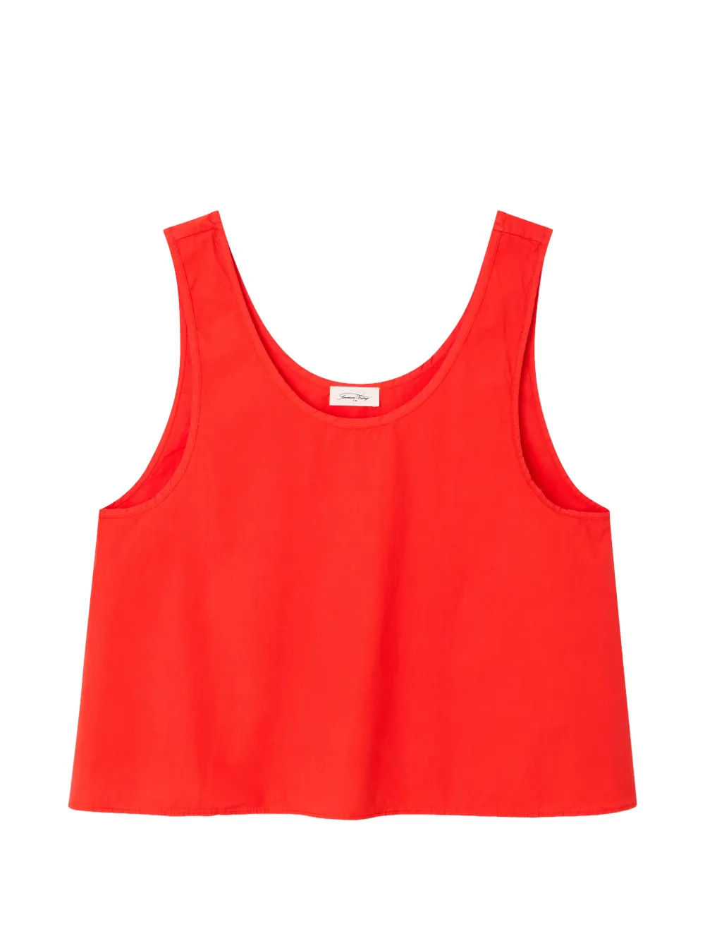 American Vintage Bailow A-line tank top - Rosso