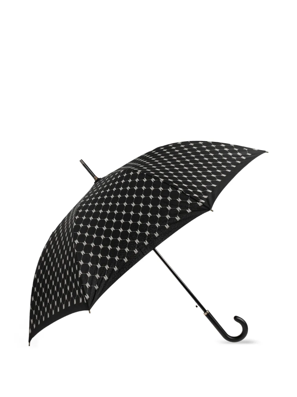 Moschino Paraplu met monogram-print Zwart