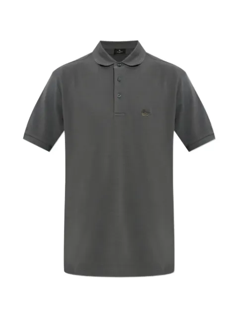 ETRO embroidered-logo polo shirt