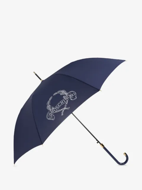 Moschino logo-print umbrella