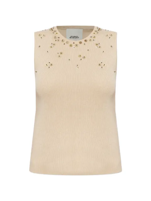 ISABEL MARANT Apoline sequin-embellished top