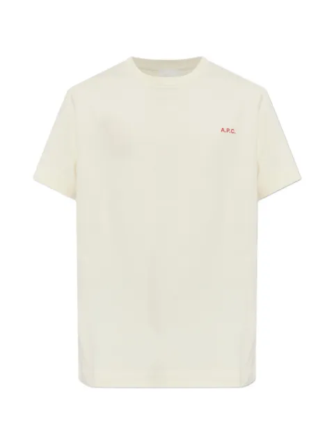 A.P.C. Oliver logo-embroidered T-shirt