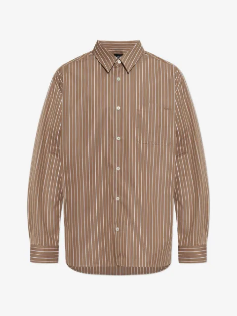 A.P.C. Malo vertical-stripe shirt