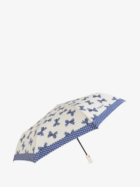 Moschino bow-print folding umbrella
