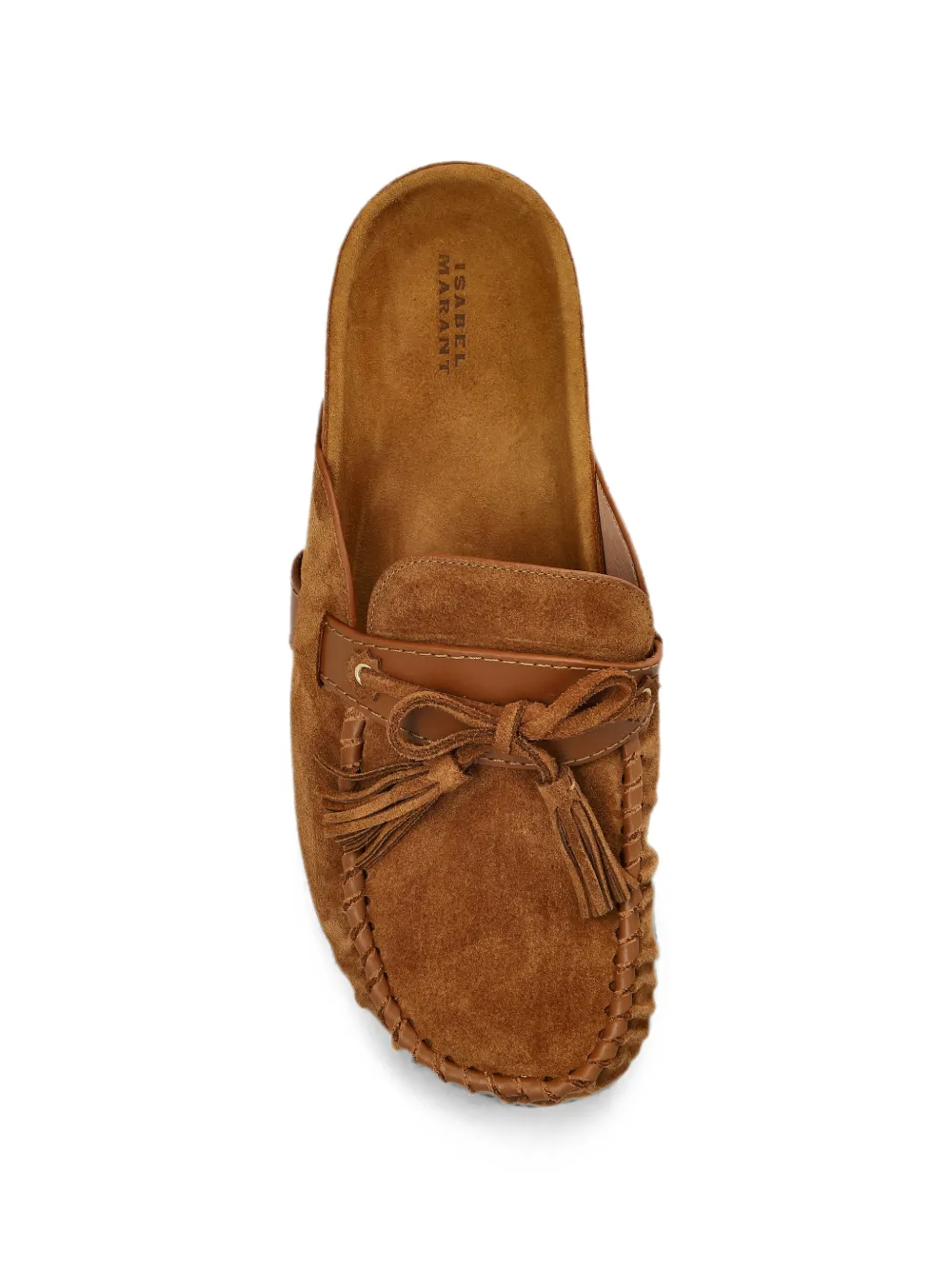 ISABEL MARANT Malvin tassel-detail mules Bruin