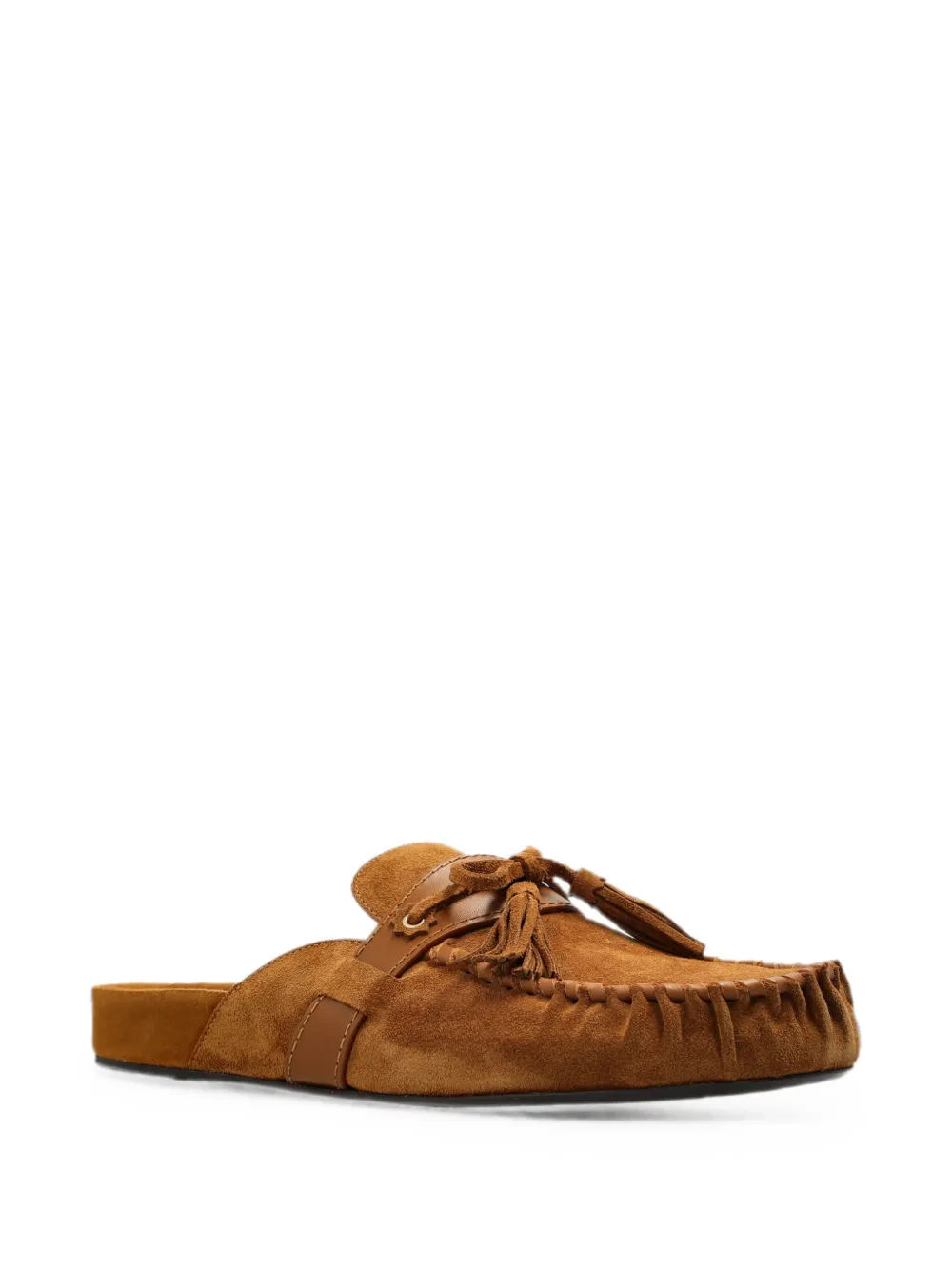 ISABEL MARANT Malvin tassel-detail mules Bruin