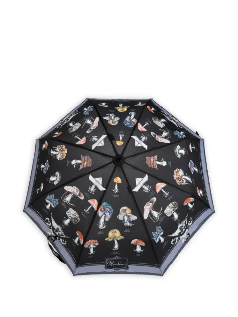 Moschino mushroom-print folding umbrella