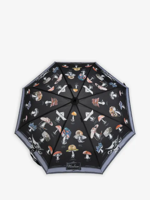 Moschino mushroom-print folding umbrella