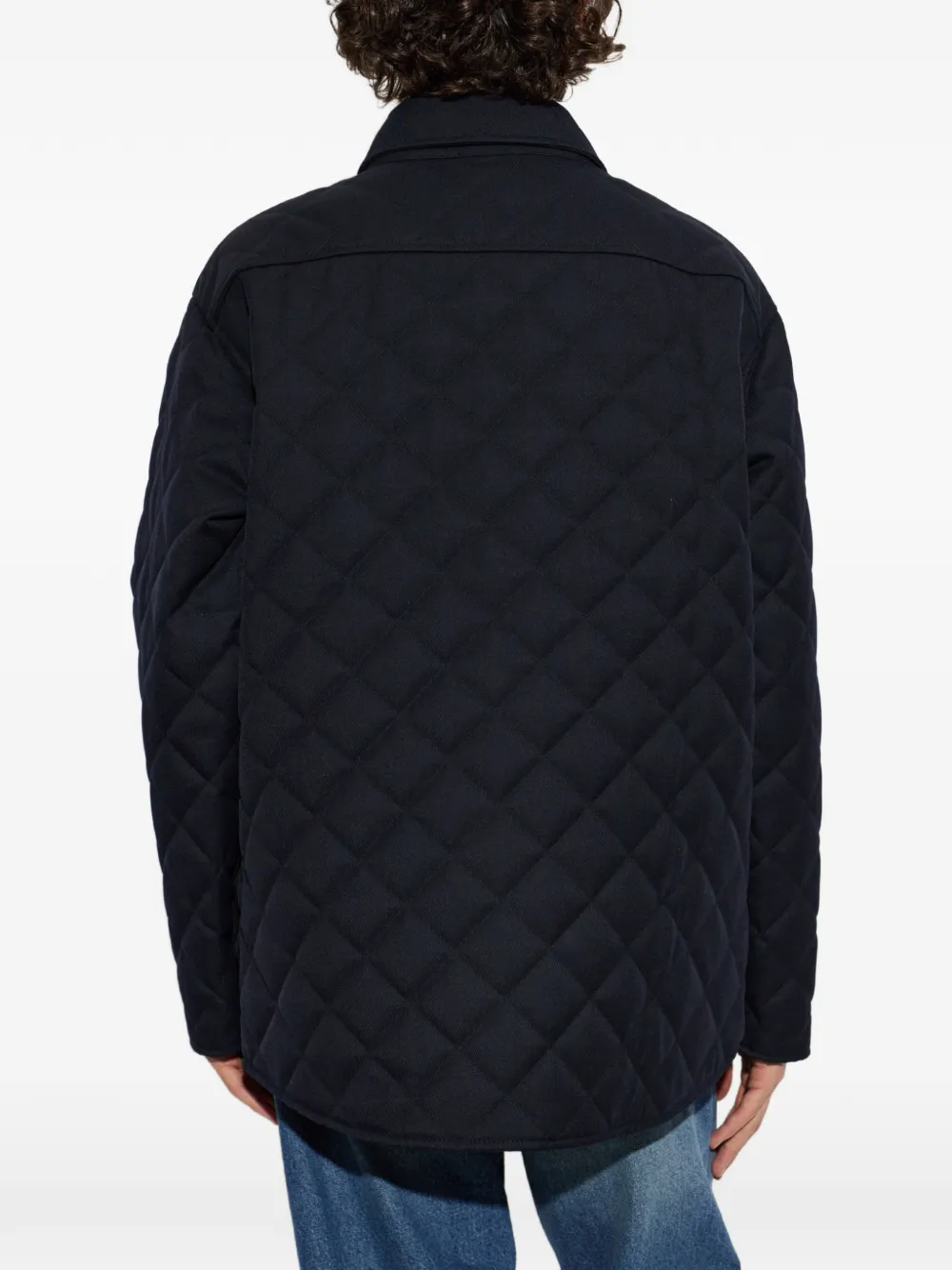 A.P.C. Jack met drukknopen Blauw