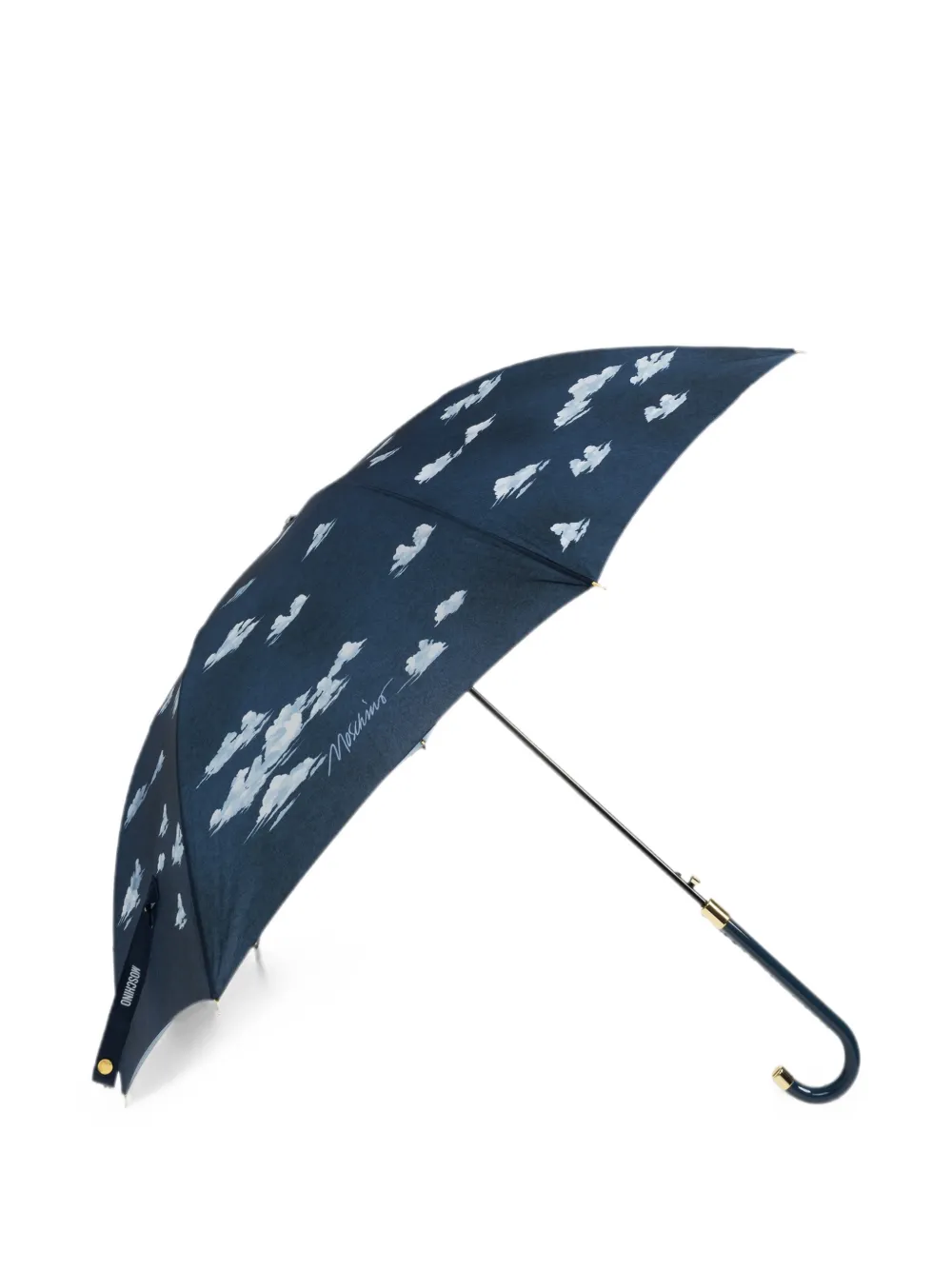 Moschino Paraplu met wolkenprint Blauw