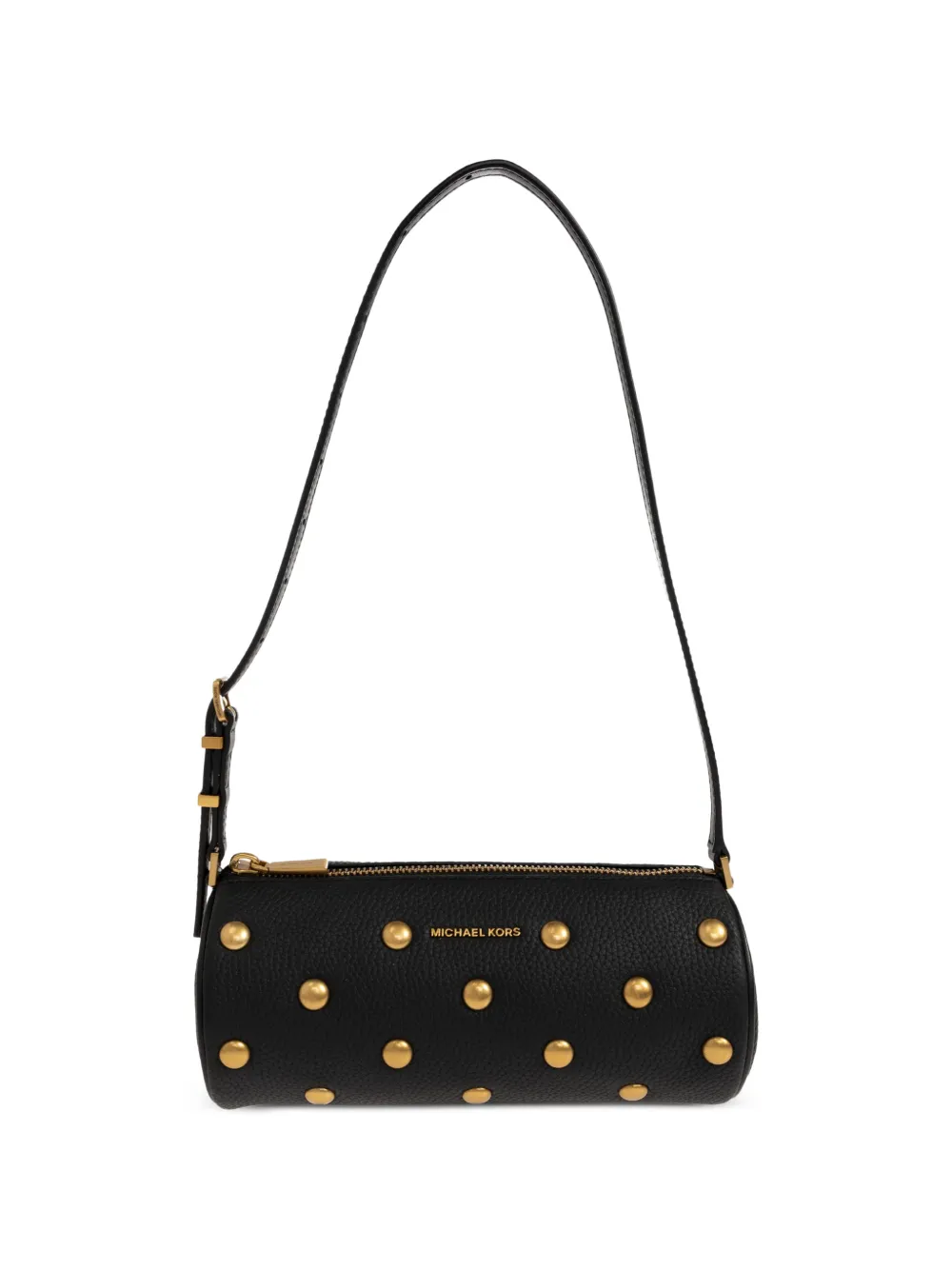 Michael Kors small Izzy stud-embellished shoulder bag Zwart