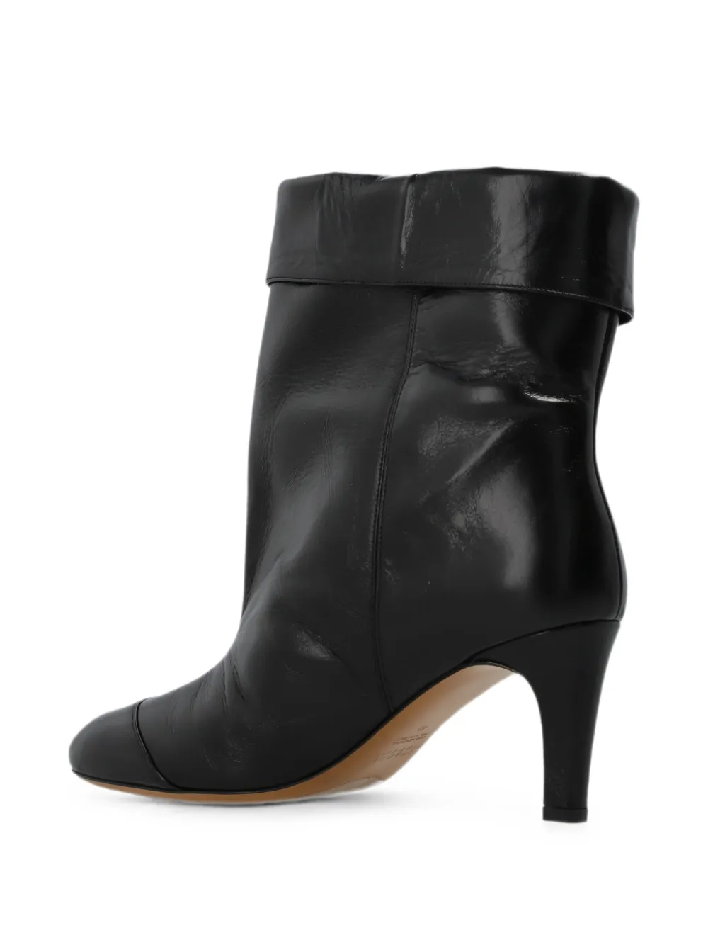 ISABEL MARANT Eldra fold-over ankle boots Zwart