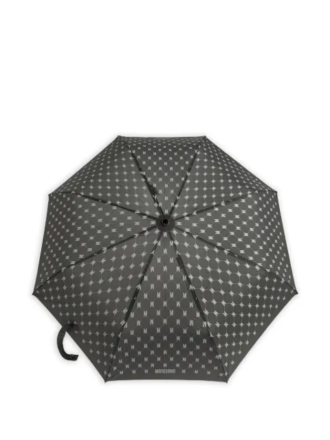 Moschino monogram-print folding umbrella