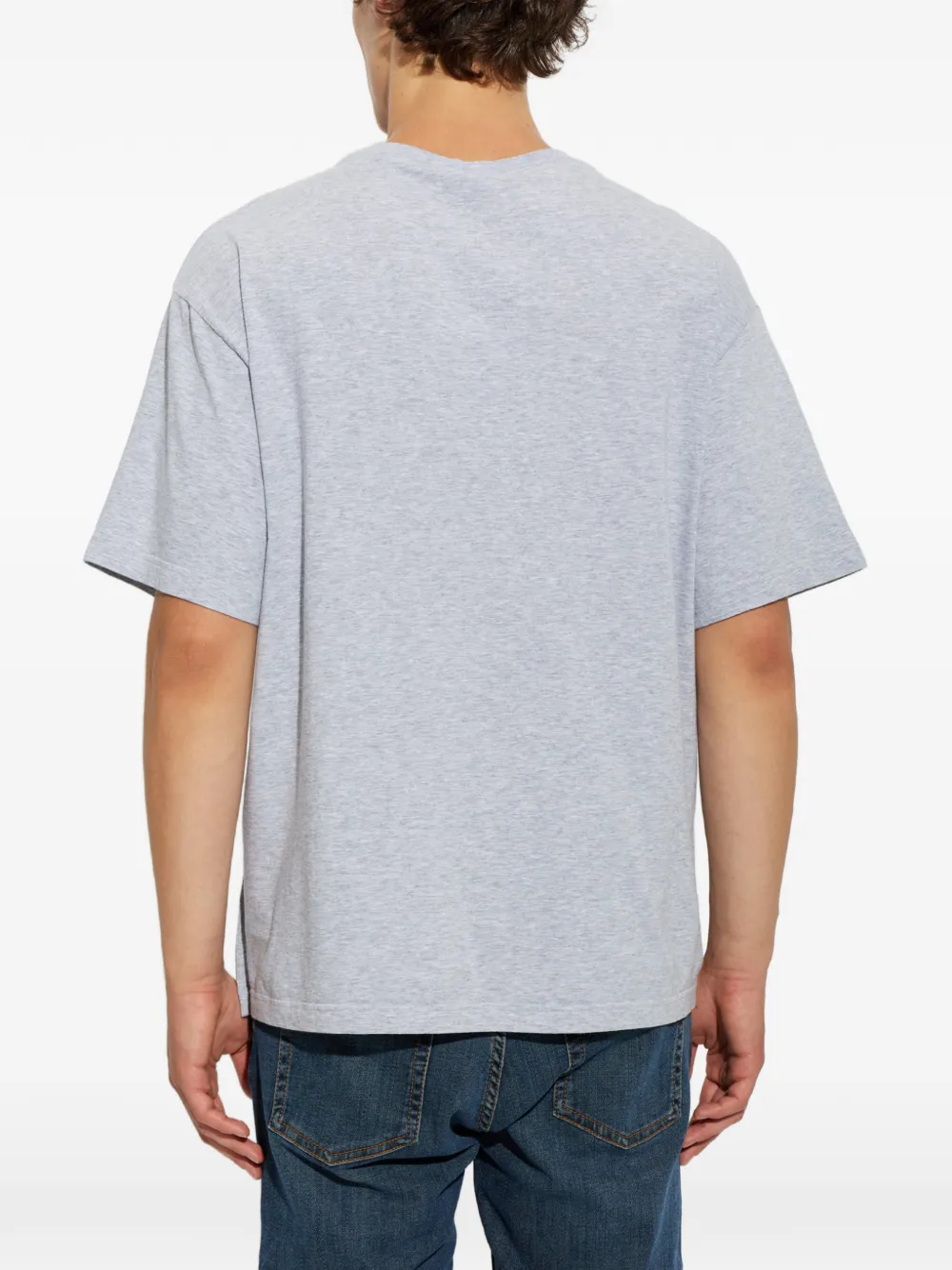 ETRO T-shirt met Pegasusprint Grijs